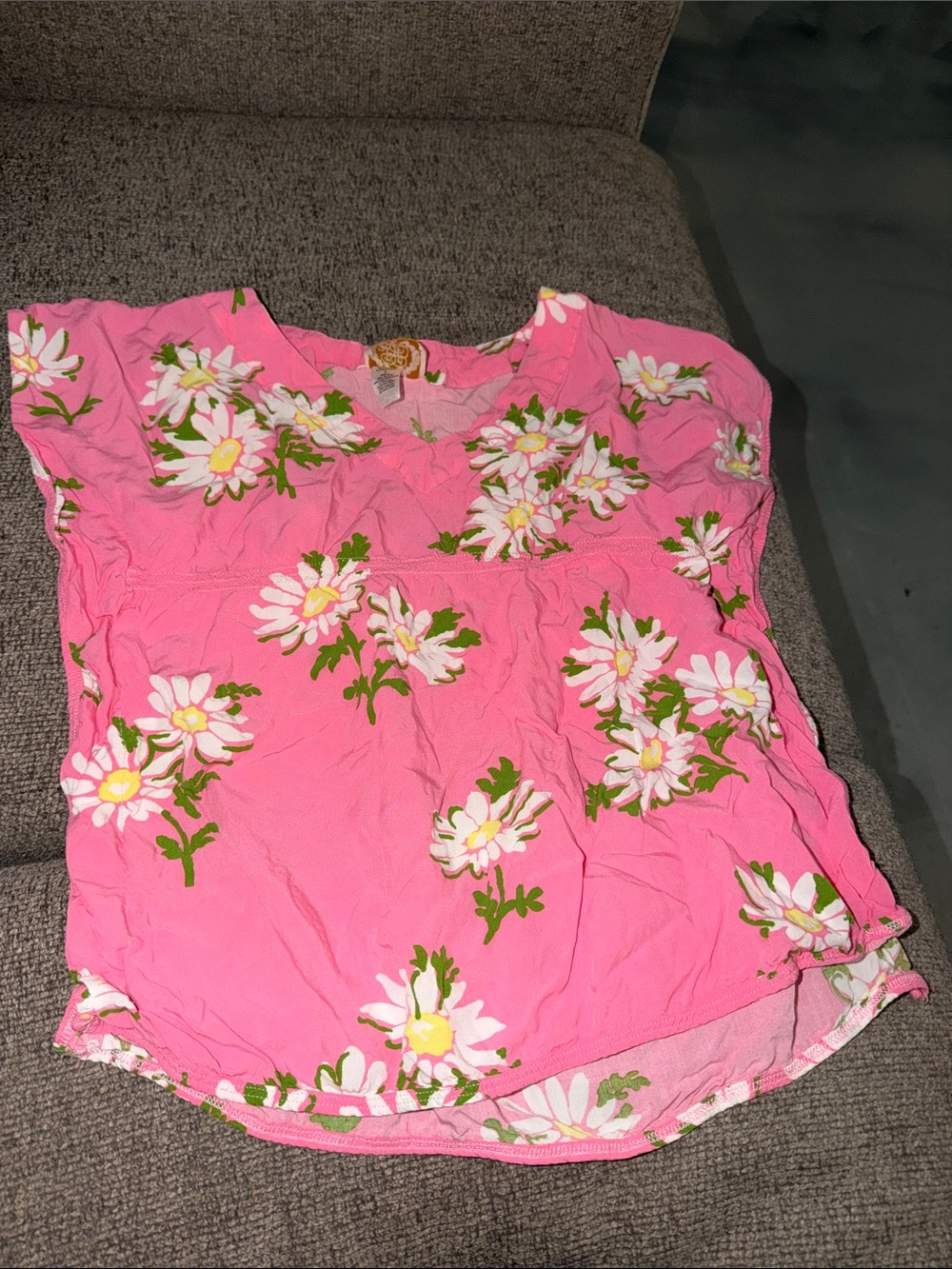 The Beaufort Bonnet Company Pink Floral Kids Swim Coverup